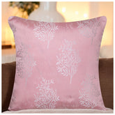 VENDOLA Premium Jacquard Cushion Cover for Sofa & Bed – Designer Decorative Pillow Case for Living Room, Bedroom & Home Decor (Pink)