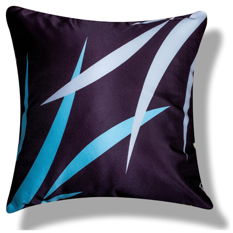 Vendola Decorative Satin 250TC Sofa Cushion Pillow Covers, Multicolor, Set of 5 Ethnic Cushion Covers