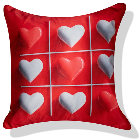 Vendola Satin 250TC Decorative Cushion Pillow Covers, Multicolor, Set of 5 Cushion Covers(Lollipop)