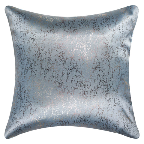 VENDOLA Premium Foil Print Cushion Covers – 250TC Polyester Decorative Pillow Covers for Modern Home Décor (Dark Grey)