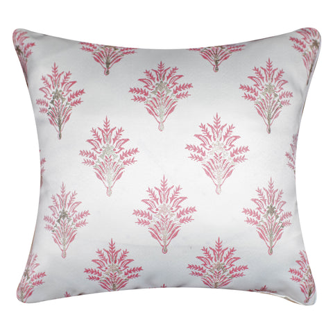 Vendola Satin Whiteout Cushion Covers with Foil & Printed Design