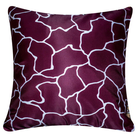 Vendola Decorative Satin 250TC Sofa Cushion Pillow Covers, Multicolor, Set of 5 Ethnic Cushion Covers