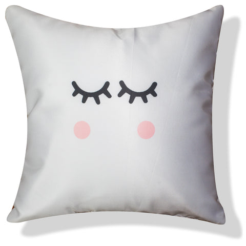 Vendola Decorative Satin 250TC Sofa Cushion Pillow Covers, Multicolor, Set of 5 Ethnic Cushion Covers