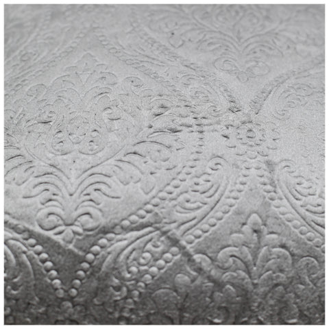 VENDOLA Premium Embossed Velvet Cushion Covers– Soft Decorative Throw Pillow Covers for Sofa, Bed & Living Room (grey)