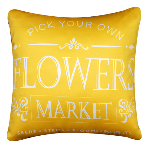 Vendola Decorative Satin 250TC Sofa Cushion Pillow Covers, Multicolor, Set of 5 Ethnic Cushion Covers