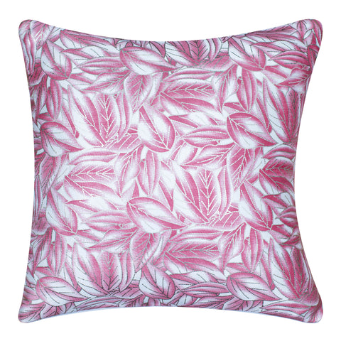 Vendola Satin Whiteout Cushion Covers with Foil & Printed Design