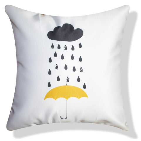 Vendola Decorative Satin 250TC Sofa Cushion Pillow Covers, Multicolor, Set of 5 Ethnic Cushion Covers