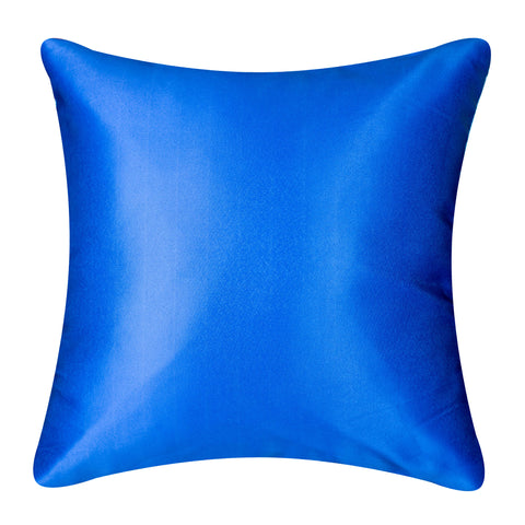 Vendola Decorative Satin 250TC Sofa Cushion Pillow Covers, Multicolor, Set of 5 Ethnic Cushion Covers