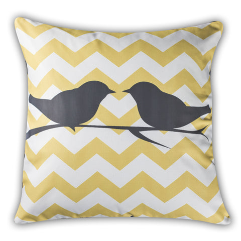 Vendola Decorative Satin 250TC Sofa Cushion Pillow Covers, Multicolor, Set of 5 Ethnic Cushion Covers