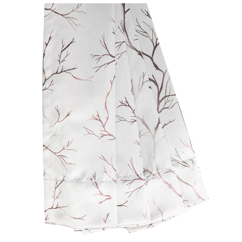 Vendola Premium Blackout Curtains with Shimmering Foil Print | Stainless Steel Eyelets | Matching Tie-Back Included | Elegant Beige | Light Blocking & Privacy Curtains for Living Room & Bedroom (Copy)