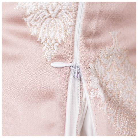 VENDOLA Premium Jacquard Cushion Cover for Sofa & Bed – Designer Decorative Pillow Case for Living Room, Bedroom & Home Decor (Butterscotch)