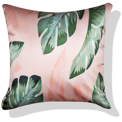 Vendola Decorative Satin 250TC Sofa Cushion Pillow Covers, Multicolor, Set of 5 Ethnic Cushion Covers