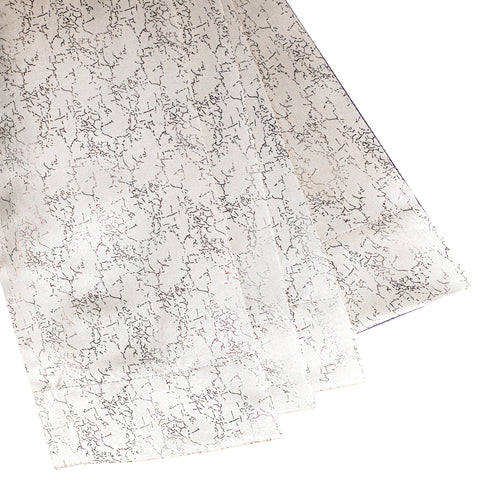 Vendola Premium Blackout Curtains with Shimmering Foil Print | Stainless Steel Eyelets | Matching Tie-Back Included | Elegant Beige | Light Blocking & Privacy Curtains for Living Room & Bedroom