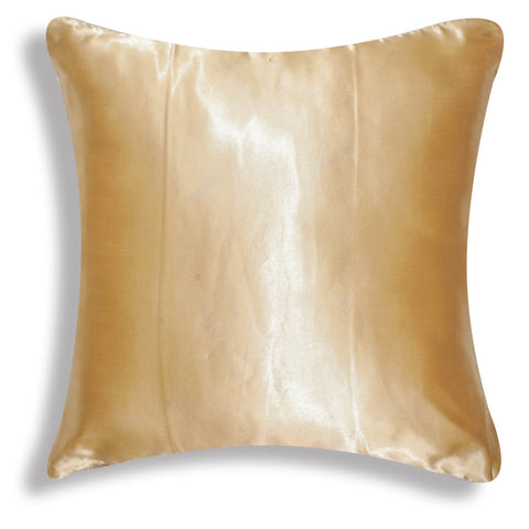 VENDOLA Premium Foil Print Cushion Covers – 250TC Polyester Decorative Pillow Covers for Modern Home Décor (Beige)