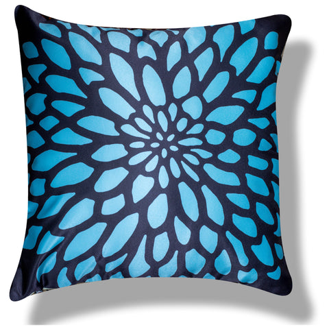 Vendola Decorative Satin 250TC Sofa Cushion Pillow Covers, Multicolor, Set of 5 Ethnic Cushion Covers