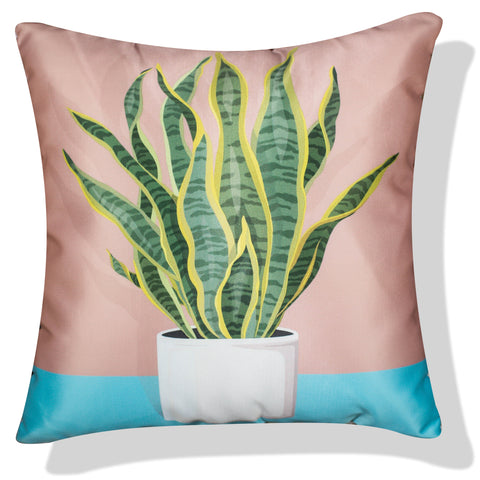 Vendola Decorative Satin 250TC Sofa Cushion Pillow Covers, Multicolor, Set of 5 Ethnic Cushion Covers