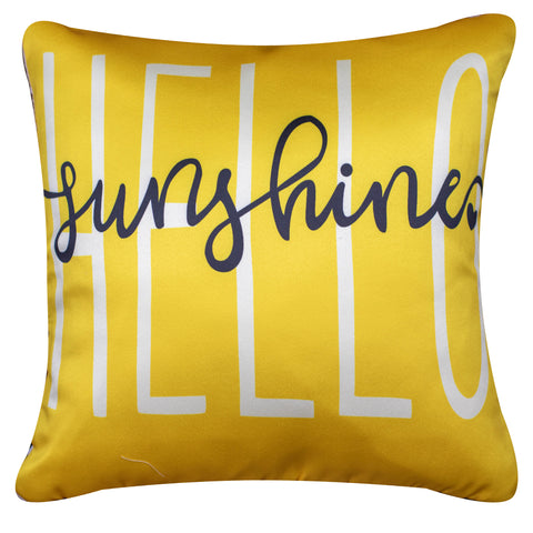 Vendola Decorative Satin 250TC Sofa Cushion Pillow Covers, Multicolor, Set of 5 Ethnic Cushion Covers