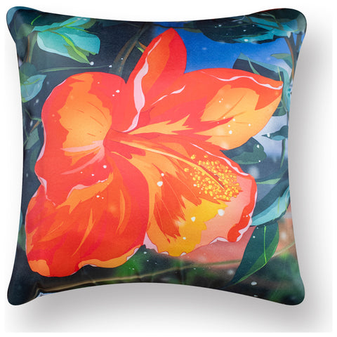 Vendola Decorative Satin 250TC Sofa Cushion Pillow Covers, Multicolor, Set of 5 Ethnic Cushion Covers