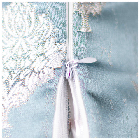 VENDOLA Premium Jacquard Cushion Cover for Sofa & Bed – Designer Decorative Pillow Case for Living Room, Bedroom & Home Decor (Grey)