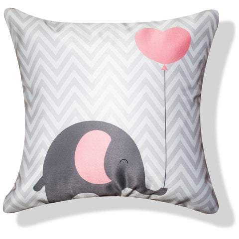 Vendola Decorative Satin 250TC Sofa Cushion Pillow Covers, Multicolor, Set of 5 Ethnic Cushion Covers