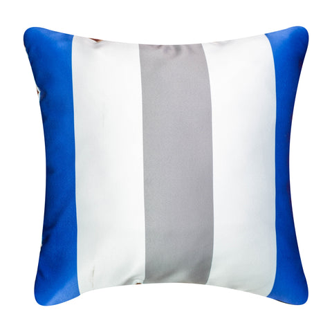 Vendola Decorative Satin 250TC Sofa Cushion Pillow Covers, Multicolor, Set of 5 Ethnic Cushion Covers