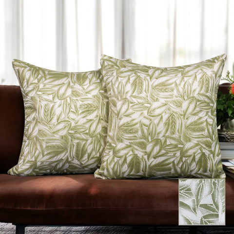 Vendola Satin Whiteout Cushion Covers with Foil & Printed Design
