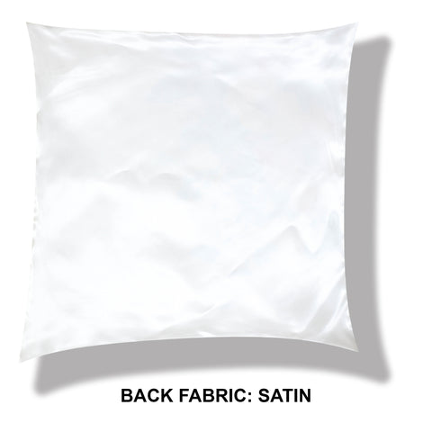 Vendola Floral Printed Satin Cushion Covers - Set of 5 | Soft & Vibrant Decorative Throw Pillow Covers for Sofa, Living Room, Bedroom