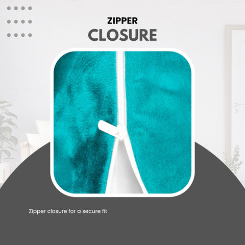 Vendola Premium Velvet Cushion Covers with Elegant Golden Lace Detailing