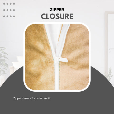 Vendola Premium Velvet Cushion Covers with Elegant Golden Lace Detailing