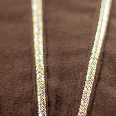 Vendola Premium Velvet Cushion Covers with Elegant Golden Lace Detailing