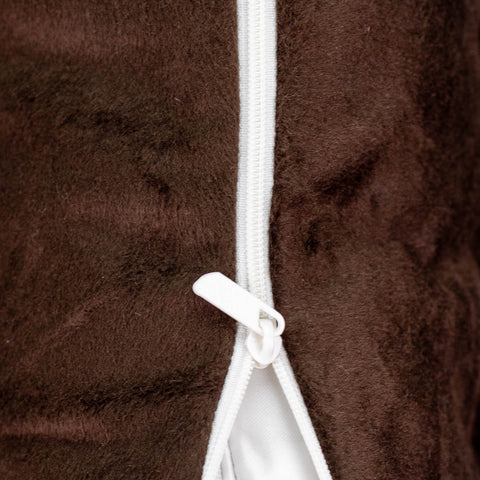 Vendola Premium Velvet Cushion Covers with Elegant Golden Lace Detailing